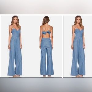 Baby blue jumpsuit